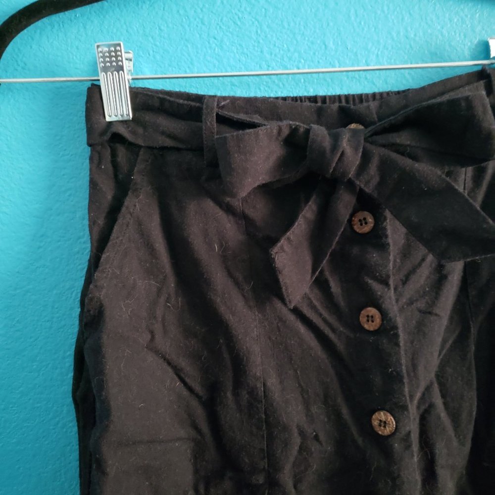 Cotton On long button down skirt